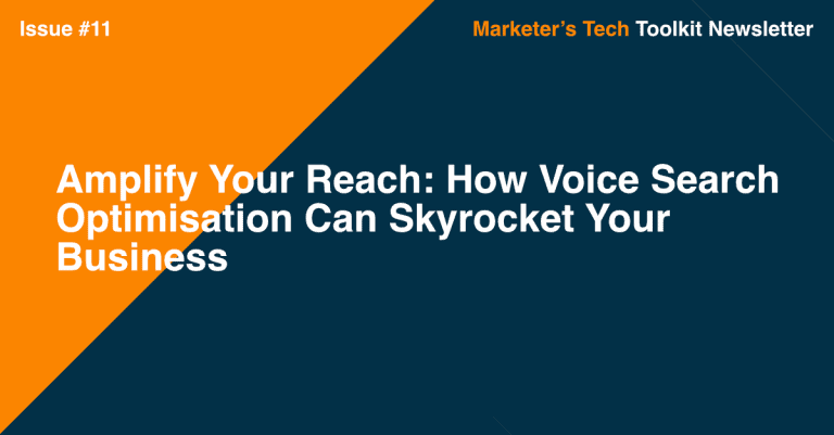 Amplify Your Reach: How Voice Search Optimisation Can Skyrocket Your Business